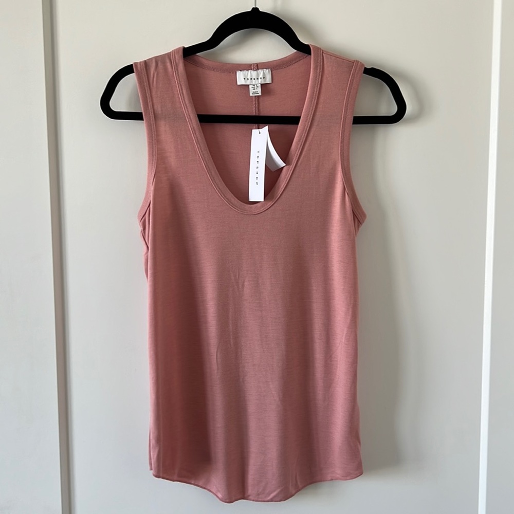 Topshop Pink Tank